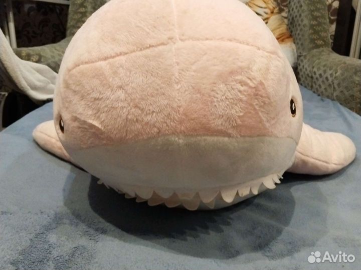 Игрушка мягкая акула