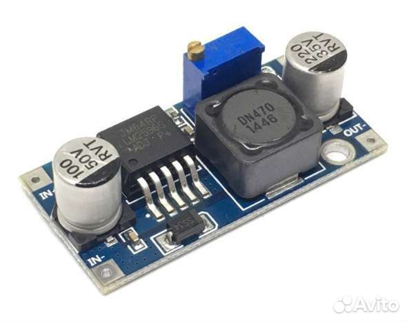Понижающий преобразователь DC DC LM 2596