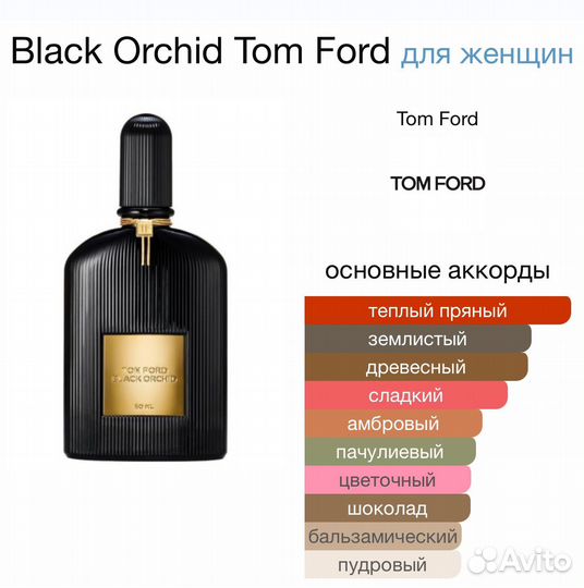 Tom Ford Black Orchid оригинал распив