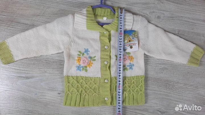 Новая детская кофта для девочки 7-8 лет