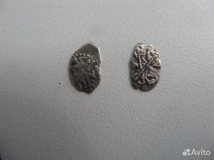 Монеты 1 копейка петр 1