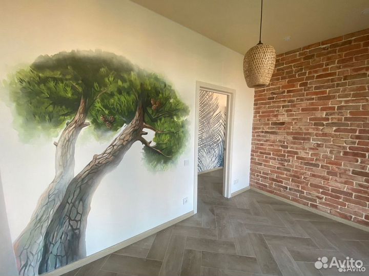 Роспись стен, граффити на заказ, оформление стен