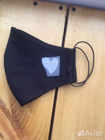 Маска защитная многоразовая из трикотажа