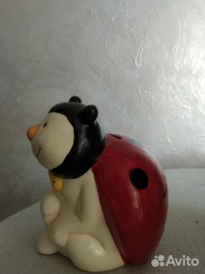 Божья коровка статуэтка б/у