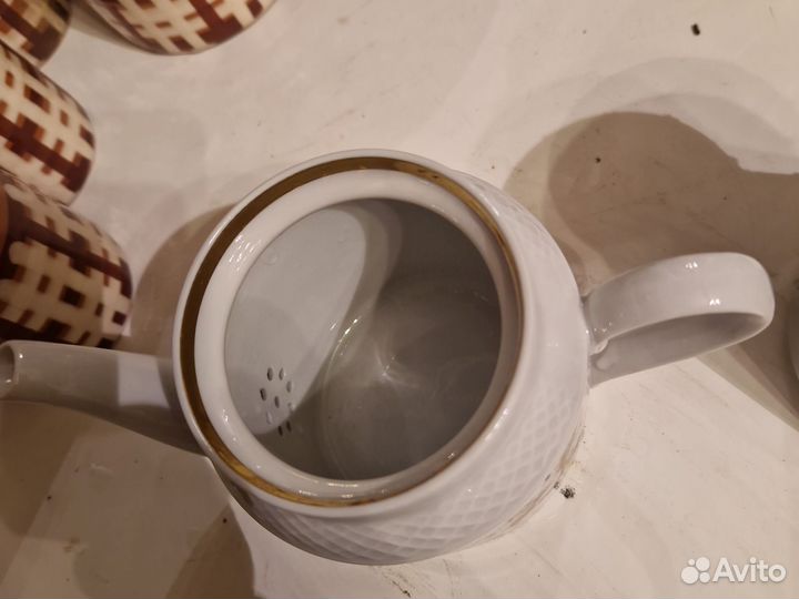 Чайник заварочный фарфоровый СССР