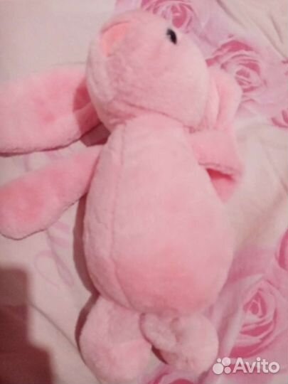 Новый плюшевый зайчик