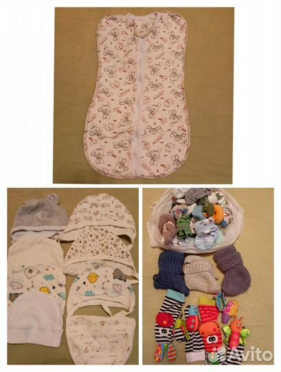Вещи пакетом на новорожденного мальчика 56 62
