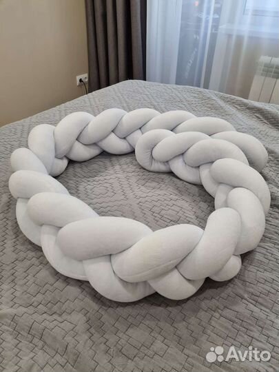 Бортик косичка