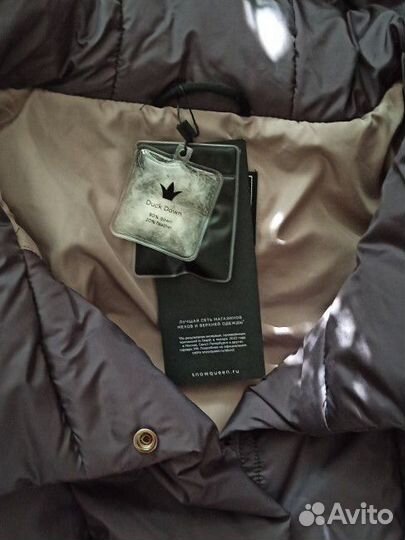 Пуховое пальто женское