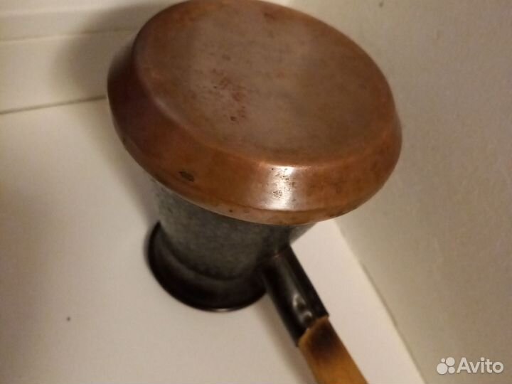 Турка для кофе медная