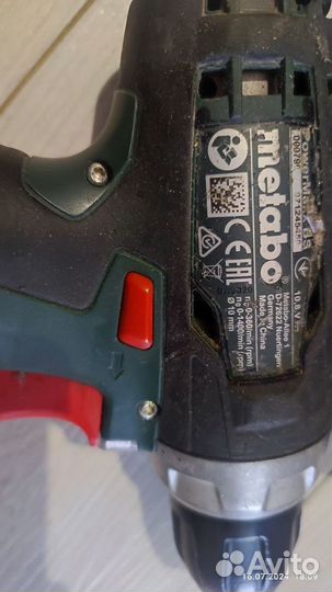 Шуруповерт metabo powermaxx bs