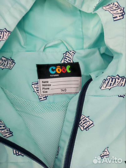 Ветровка для девочки 140