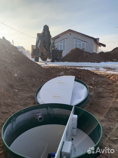 Септик Канализация Сливная яма Земельные работы