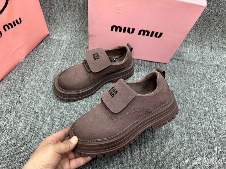 Ботинки женские miu miu