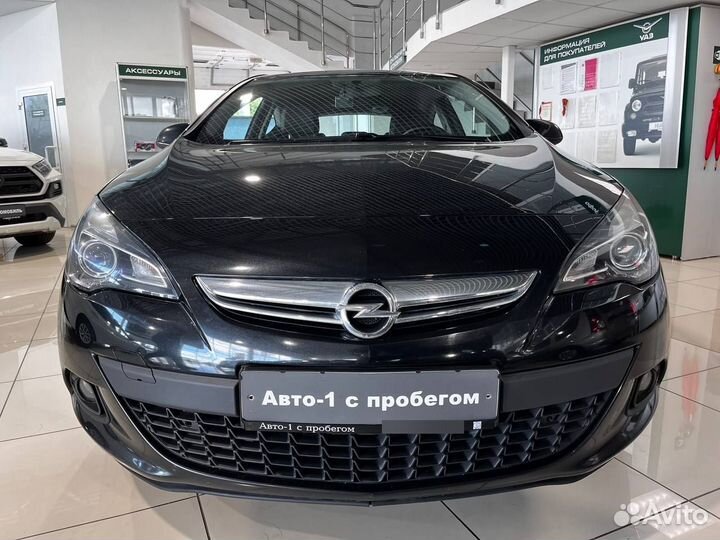 Opel Astra GTC 1.4 AT, 2013, 73 000 км