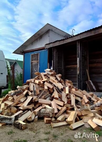 Дрова Береза навалом сухие в Выборге любого объема