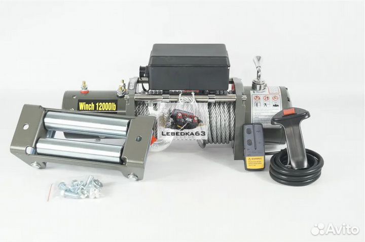 Лебедка Electric Winch 12000 lbs 24V на эвакуатор