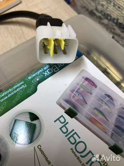 Переходник с 6 Пин на 16 пин OBD для эбу Дэлфи