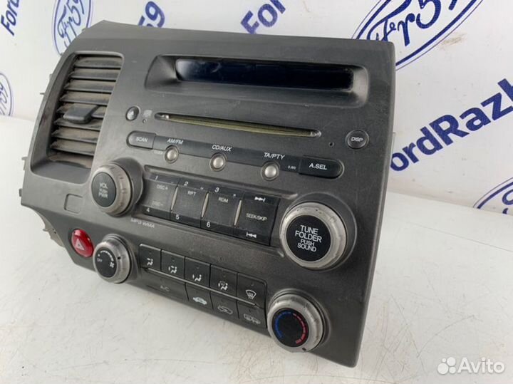 Магнитола Honda Civic 4D FD1 2006-2012