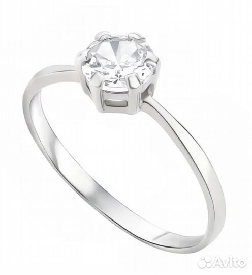 Серебряное кольцо женское