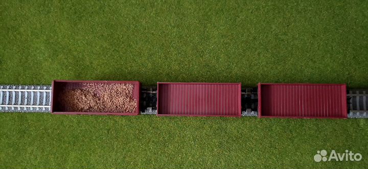 Железная дорога. Вагоны 1 87 но