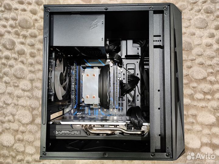 Игровой пк Intel 12 ядер,RX570 8Gb,16Gb RAM,SSD M2