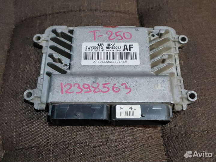 Эбу chevrolet aveo t-250 1.2