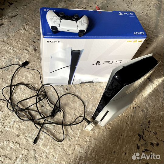 Sony playstation 5 slim 1tb с дисководом