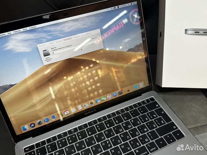 Macbook Air 13 2018 512gb touch id