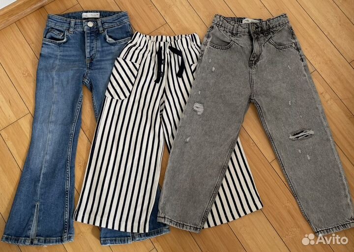 Пакет одежды Zara, Next, H&M на 5-6 лет (110-116)