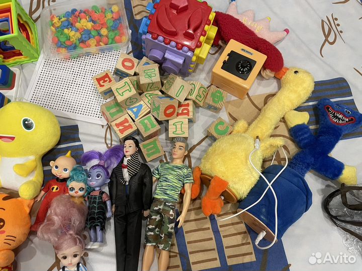 Игрушки пакетом развивающие игрушки