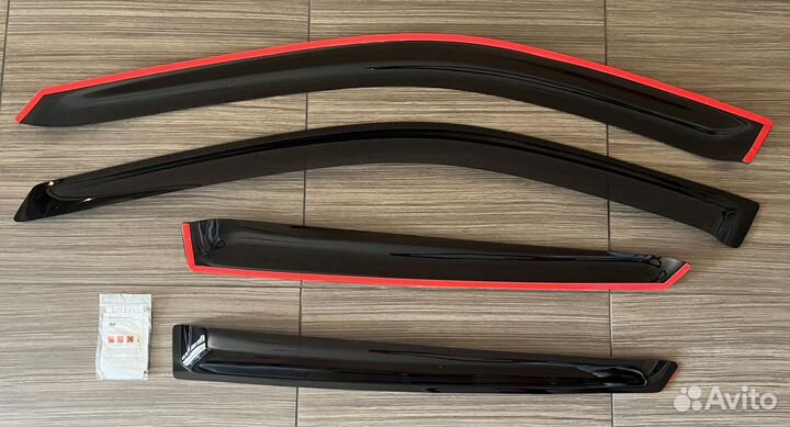 Дефлекторы окон на LADA Kalina 2004-2013г