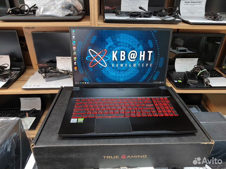 Новенький игровой MSI 17.3