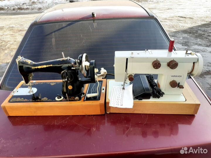 Швейная машина Чайка 143 И ручная Подольск 2 м