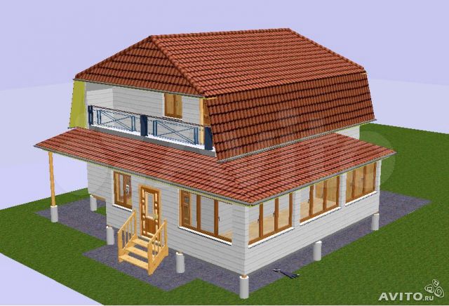 Дача 160 м² на участке 9 сот.