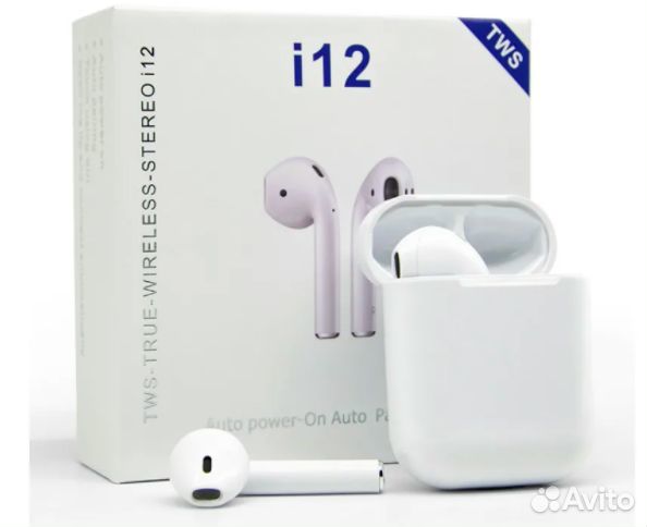 Беспроводные наушники airpods i12tws