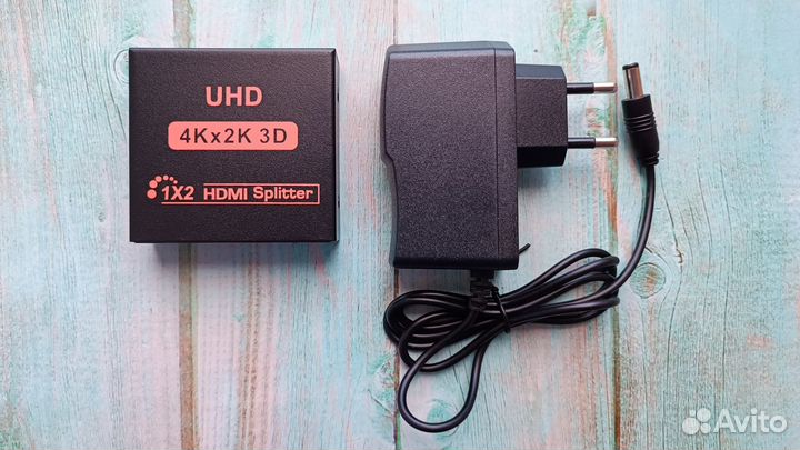 Разветвитель hdmi 1х2 Ultra HD (новые)