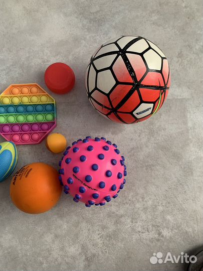 Мячи детские игрушки калейдоскоп поп ит