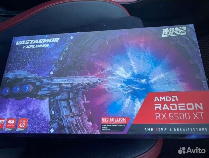 Новая видеокарта AMD Radeon 6500XT 4gb