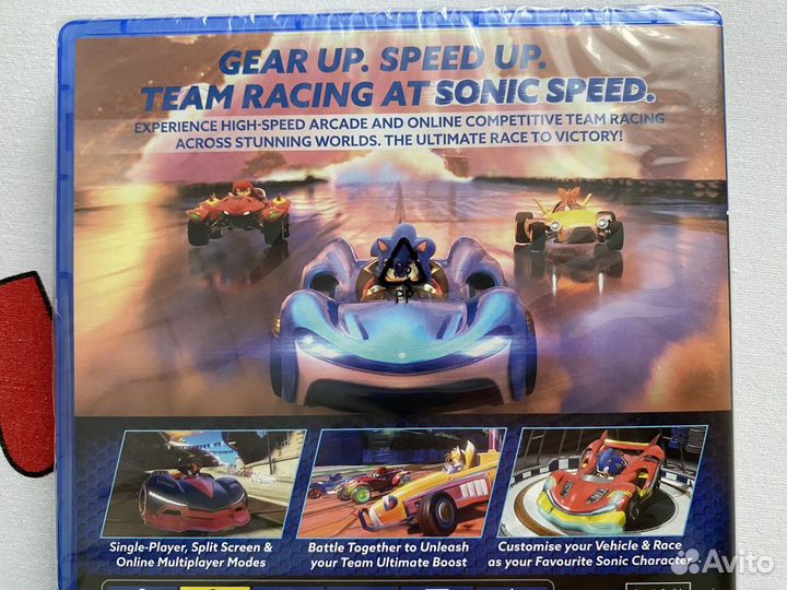 Team Sonic Racing PS4 (Новый Диск, Русские Субы)