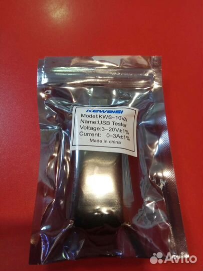 Тестер зарядки USB вольтметр амперметр Keweisi