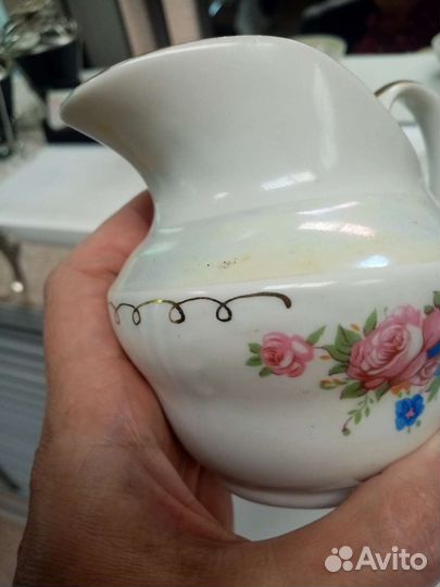 Молочник и вазочки для варенья