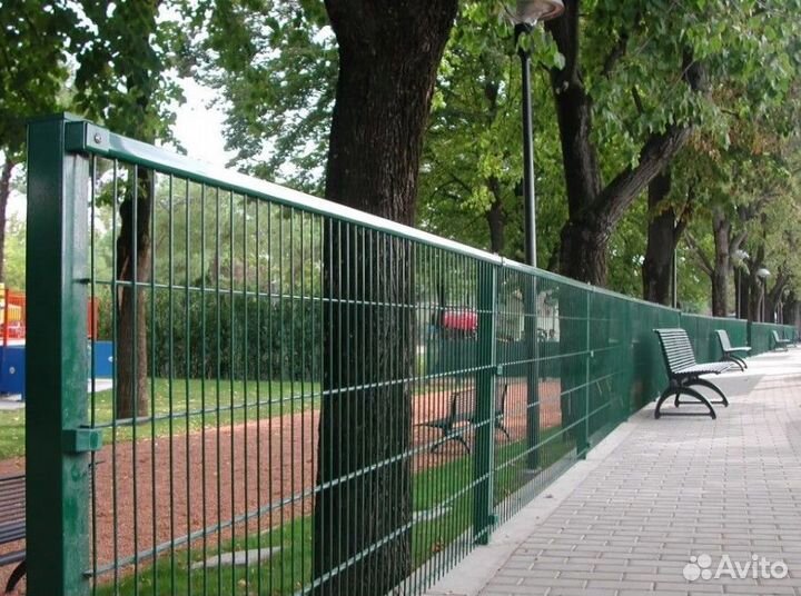 Ограждения парков и скверов в Константиновском