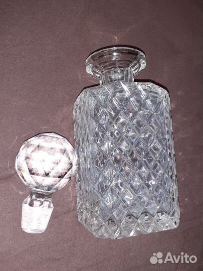 Графин хрустальный богемия