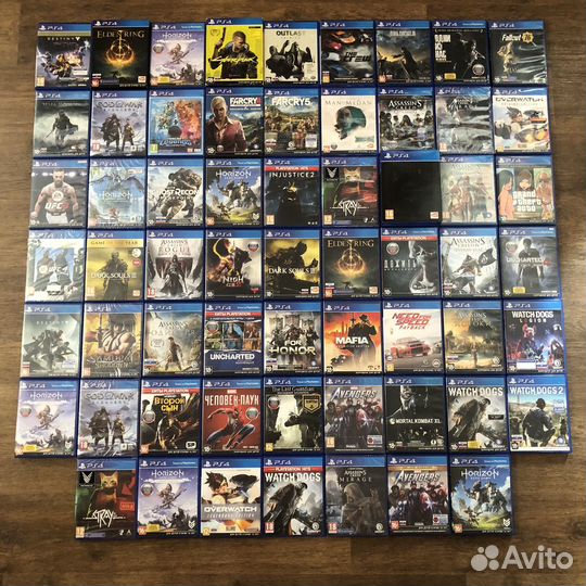 Диски с играми на PS4 и PS5 /обмен/выкуп