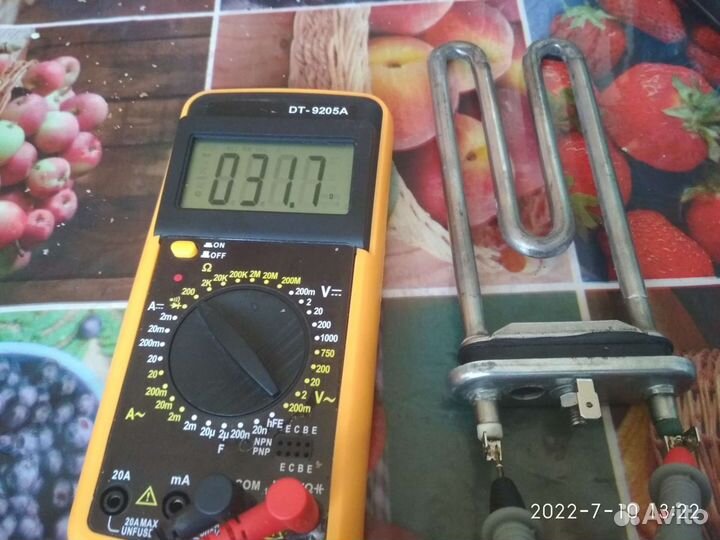 Тэн стиральной машины Аристон хотпоинт