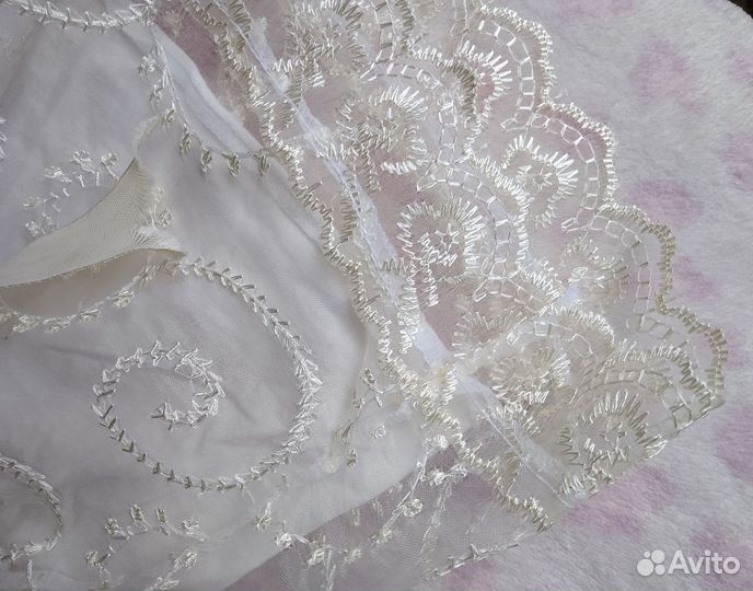 Костюм на крестины девочки на 3-4 месяца