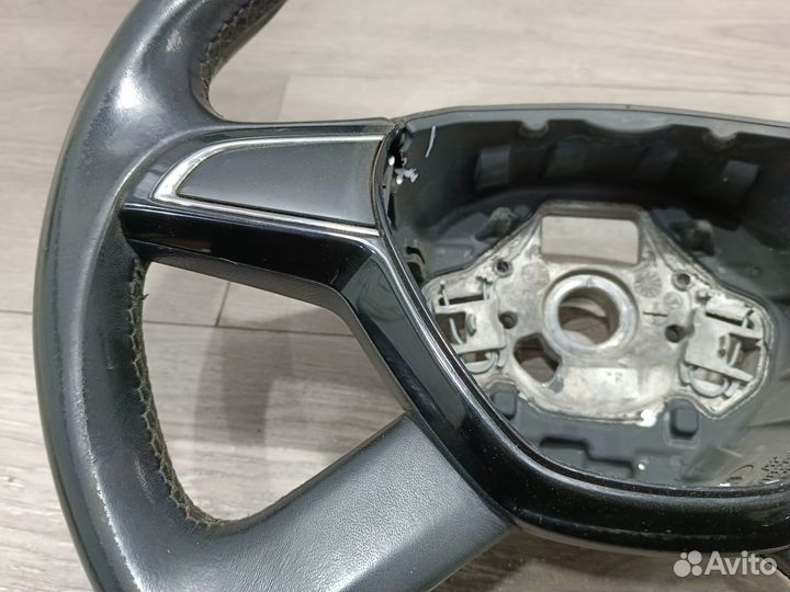 Руль кожаный 4 спицы для Skoda Octavia A7