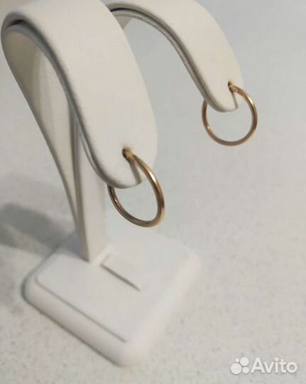 Золотые серьги - конго