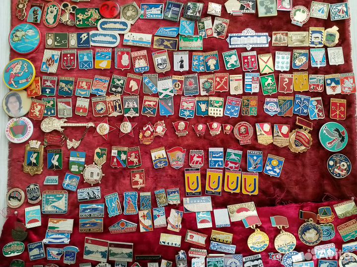 Коллекция значков СССР